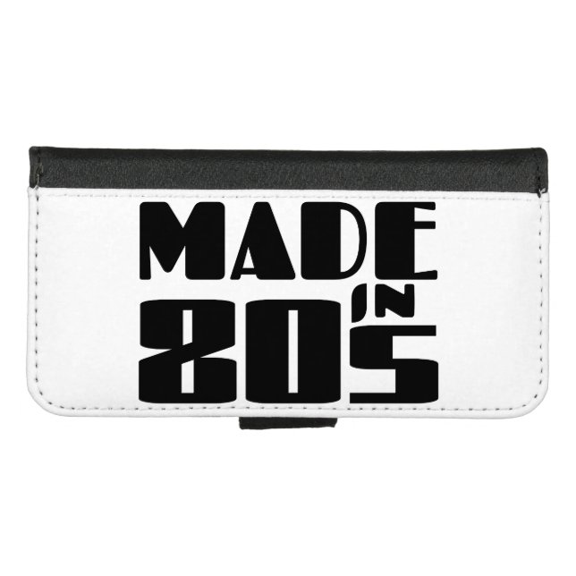 Made in 80s iPhone wallet case (Front (Horizontal))
