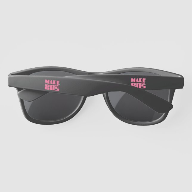 Made in 80s sunglasses (Back)