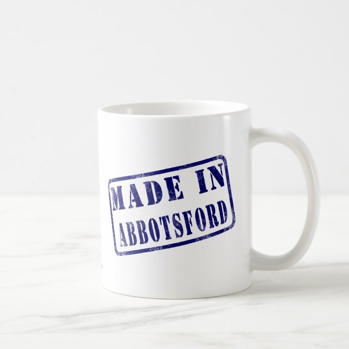 Made in Abbotsford Coffee Mug