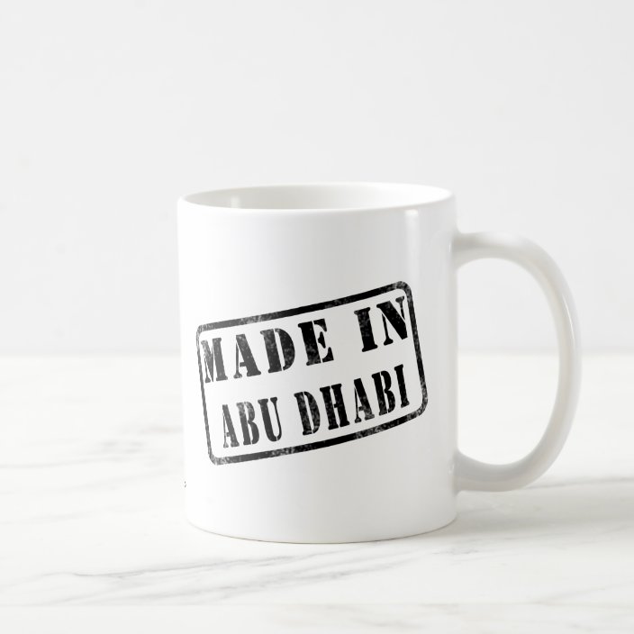Made in Abu Dhabi Coffee Mug