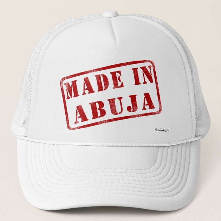 Made in Abuja Mesh Hat