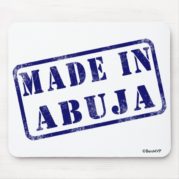 Made in Abuja Mouse Pad