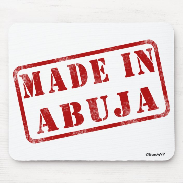 Made in Abuja Mousepad