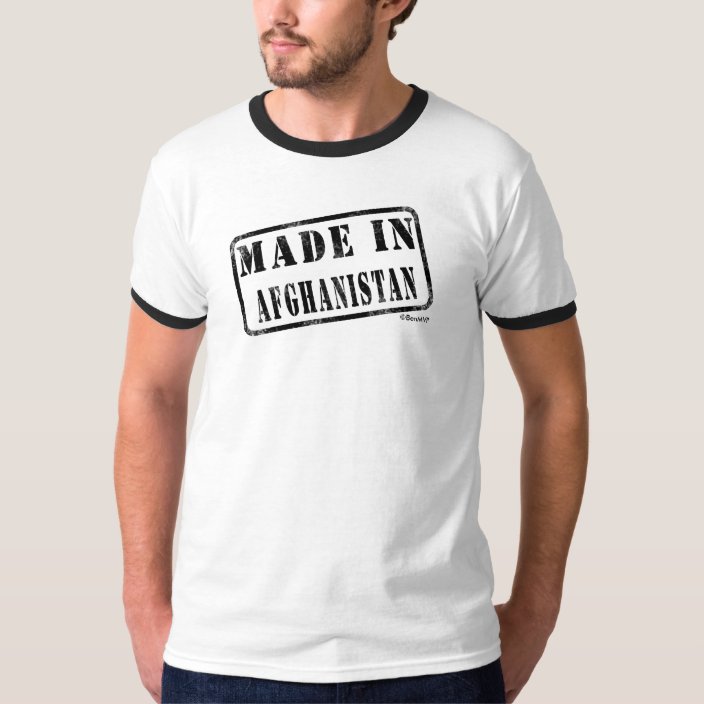 Made in Afghanistan T-shirt