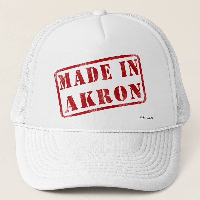 Made in Akron Mesh Hat