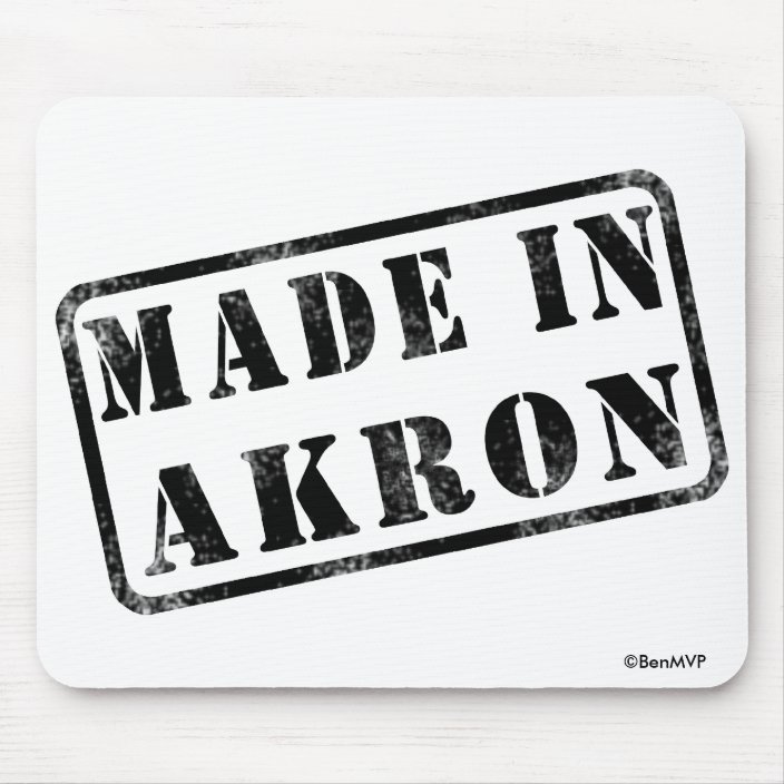 Made in Akron Mouse Pad