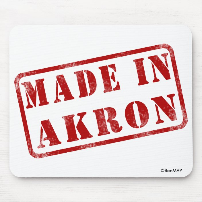 Made in Akron Mousepad