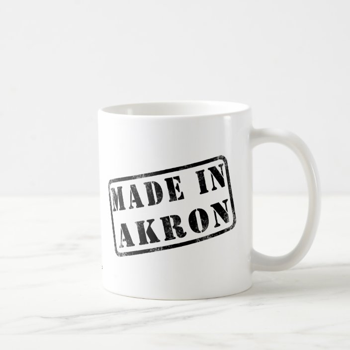 Made in Akron Mug