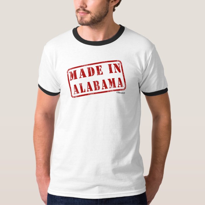 Made in Alabama Tee Shirt
