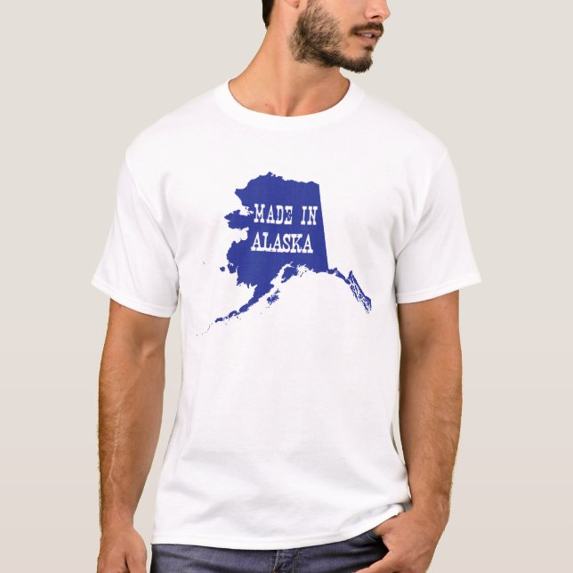 Made In Alaska Ice Chipper Alaskan Born Inuit T-Shirt (Front)