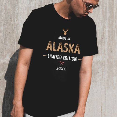 Made in Alaska Limited Edition Year T_Shirt