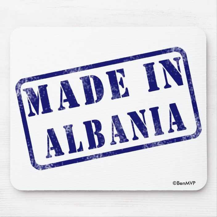 Made in Albania Mousepad