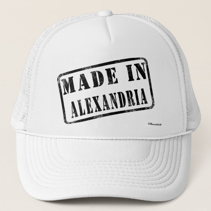 Made in Alexandria Mesh Hat