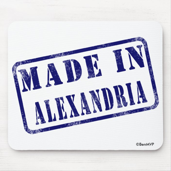 Made in Alexandria Mouse Pad