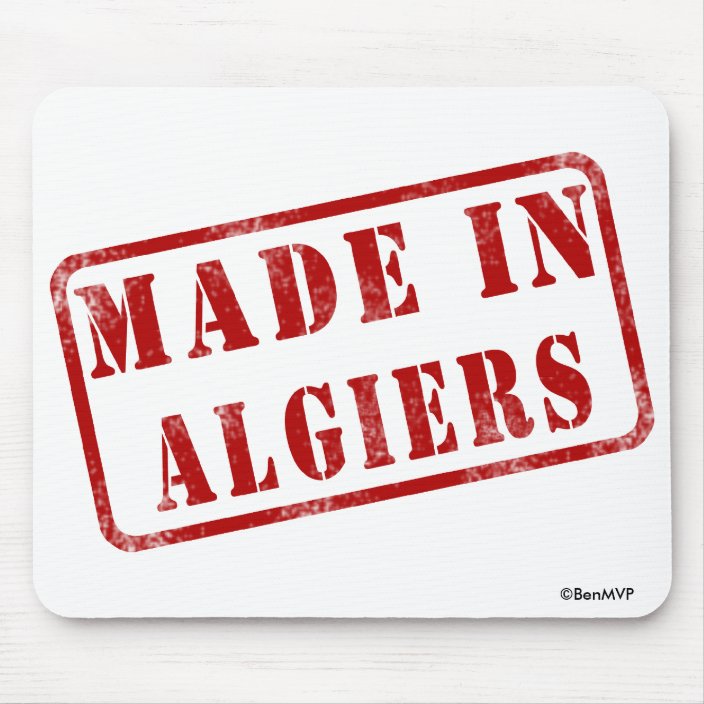 Made in Algiers Mouse Pad