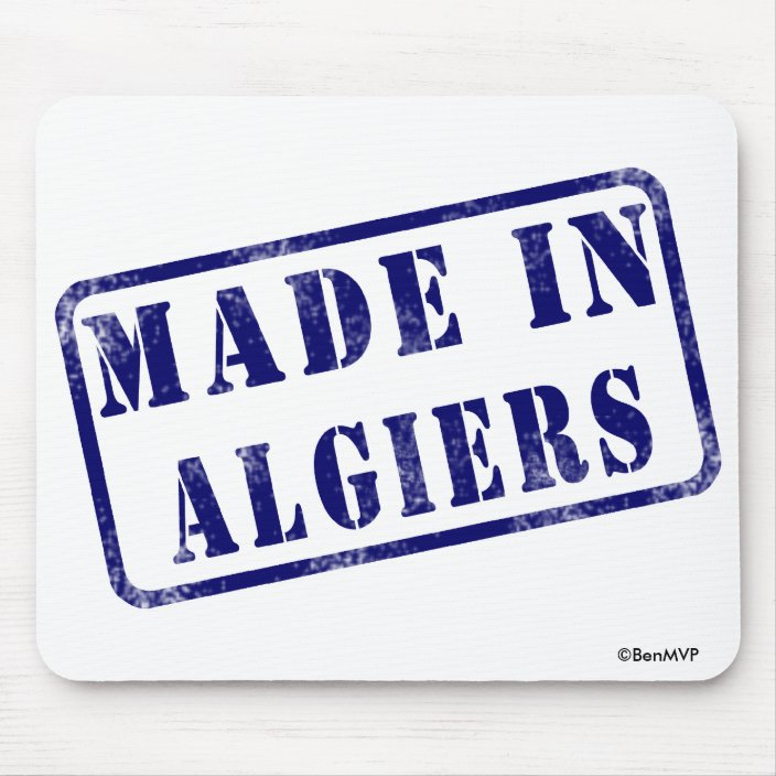 Made in Algiers Mousepad