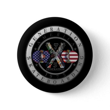 Made in America 1975 Logo Button Made in America 1975 Logo Button