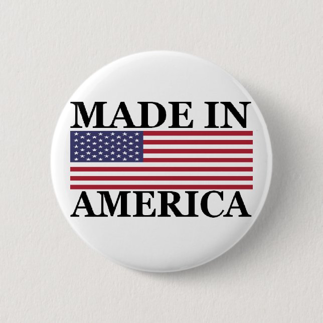 MADE IN AMERICA BUTTON (Front)