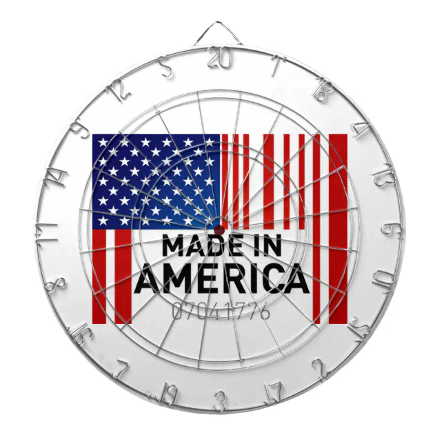 Made in America Dart Board USA Military Zazzle