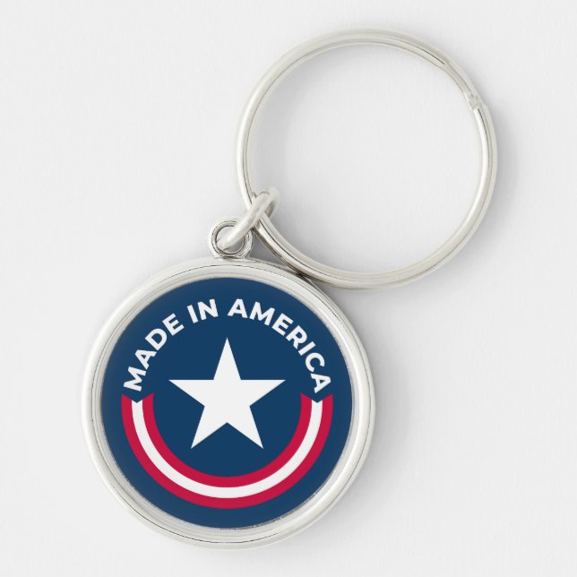 Made in America Keychain (Front)