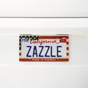 Made in America License Plate Frame