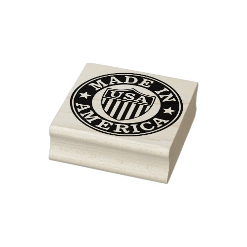 Made in America Rubber Stamp 