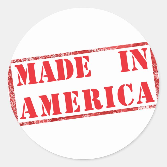 Made in America Sticker