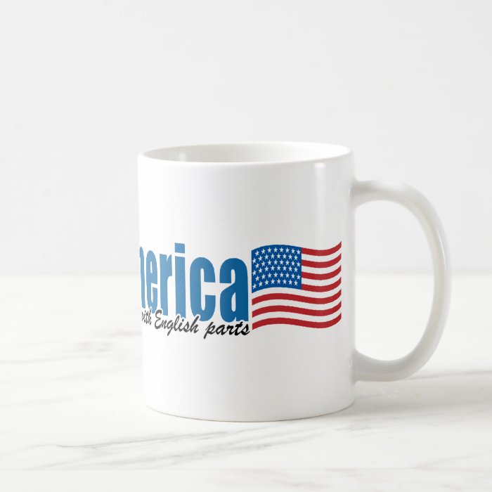 Made in America with English parts Mug