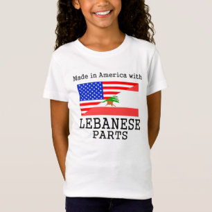 Made In America With Lebanese Parts T-Shirt