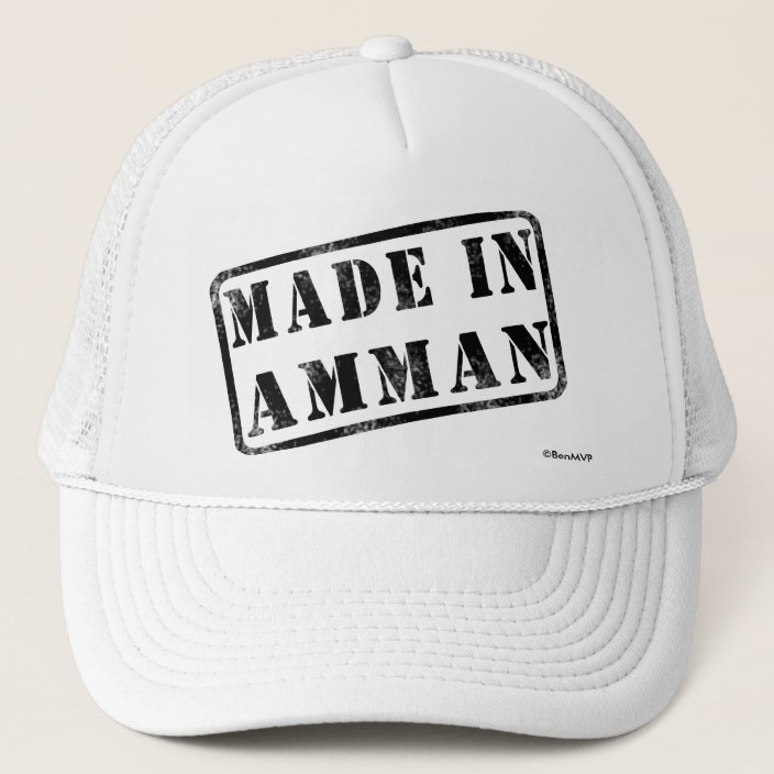 Made in Amman Hat