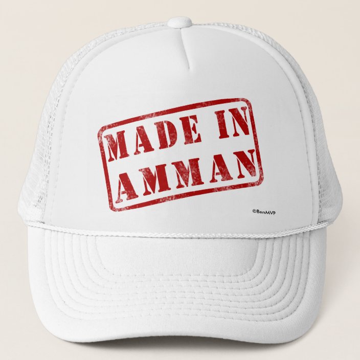 Made in Amman Hat