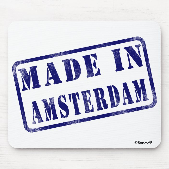 Made in Amsterdam Mousepad