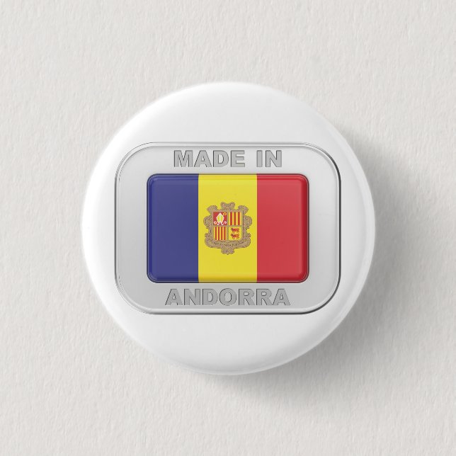 Made in Andorra Button (Front)