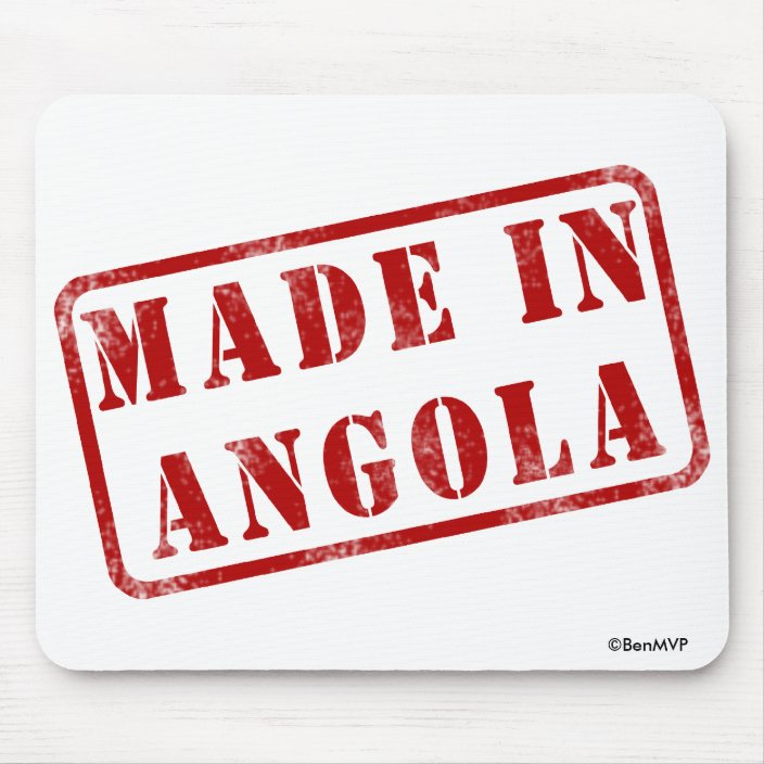 Made in Angola Mousepad