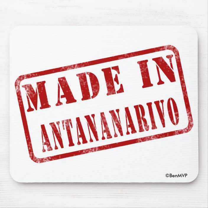 Made in Antananarivo Mousepad