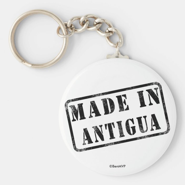 Made in Antigua Keychain