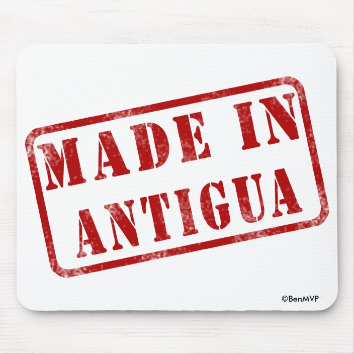 Made in Antigua Mouse Pad