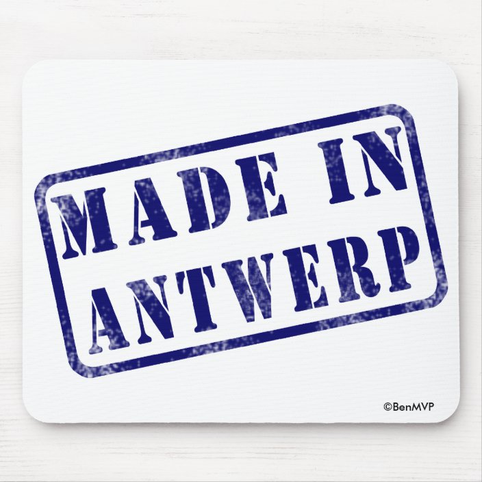 Made in Antwerp Mouse Pad