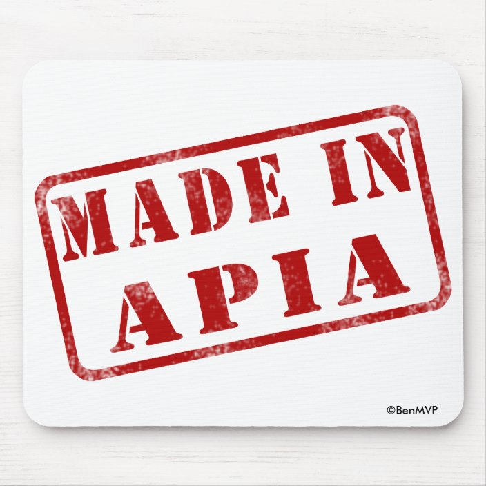 Made in Apia Mouse Pad