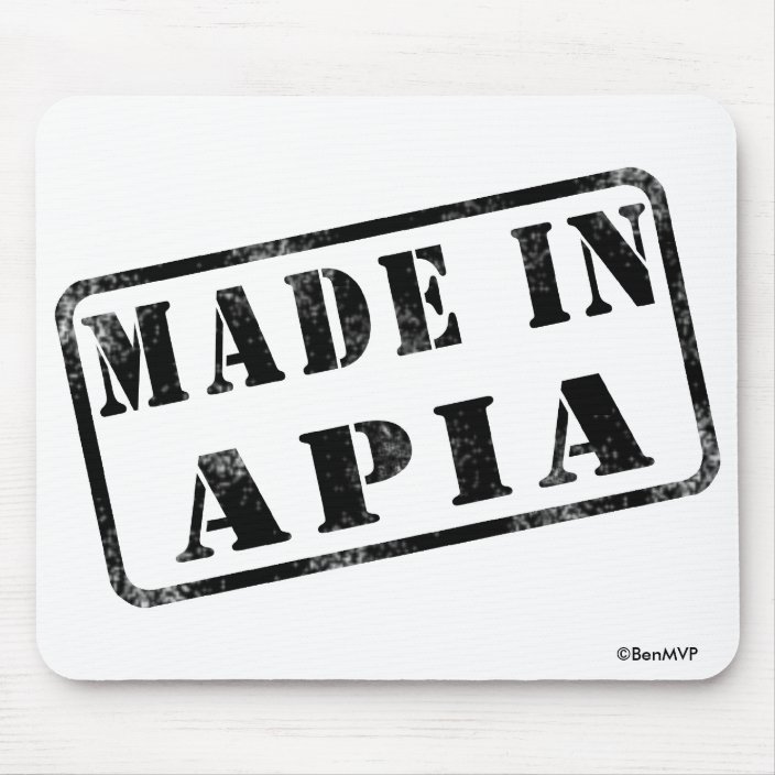 Made in Apia Mousepad
