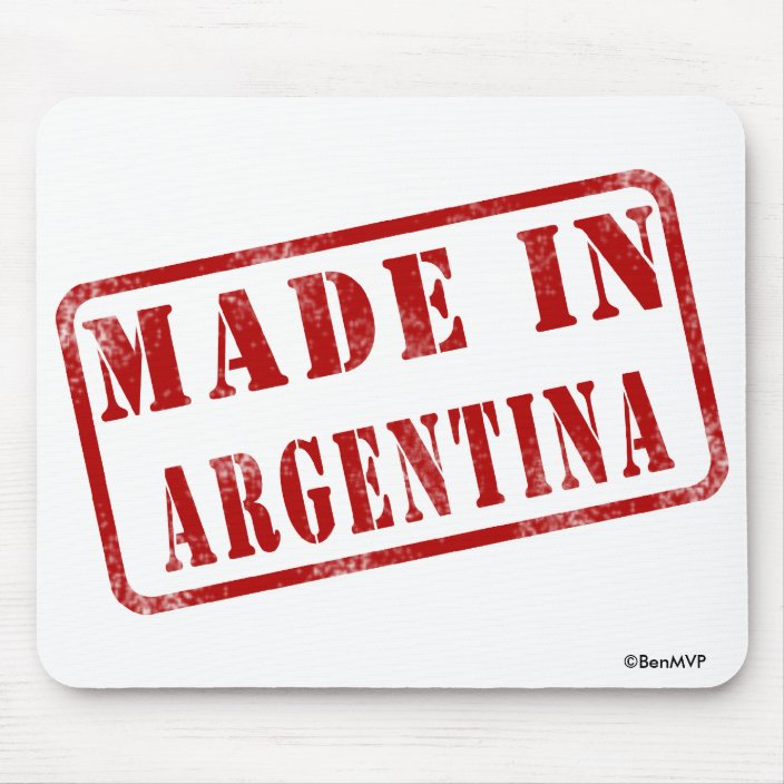 Made in Argentina Mousepad