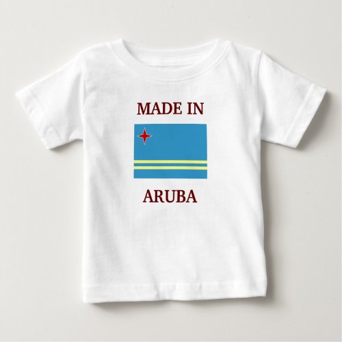 Made in Aruba Baby T_Shirt
