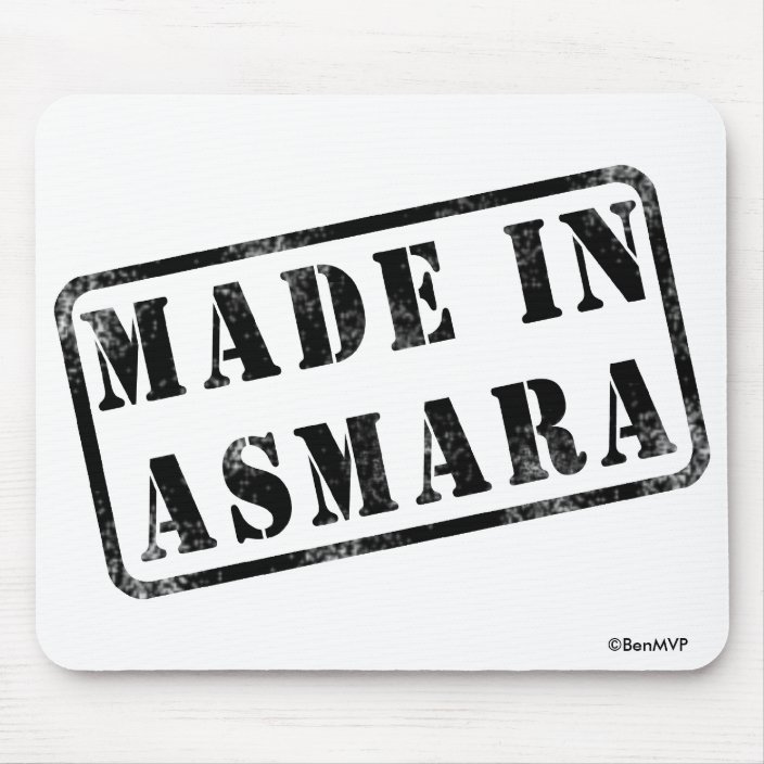 Made in Asmara Mousepad