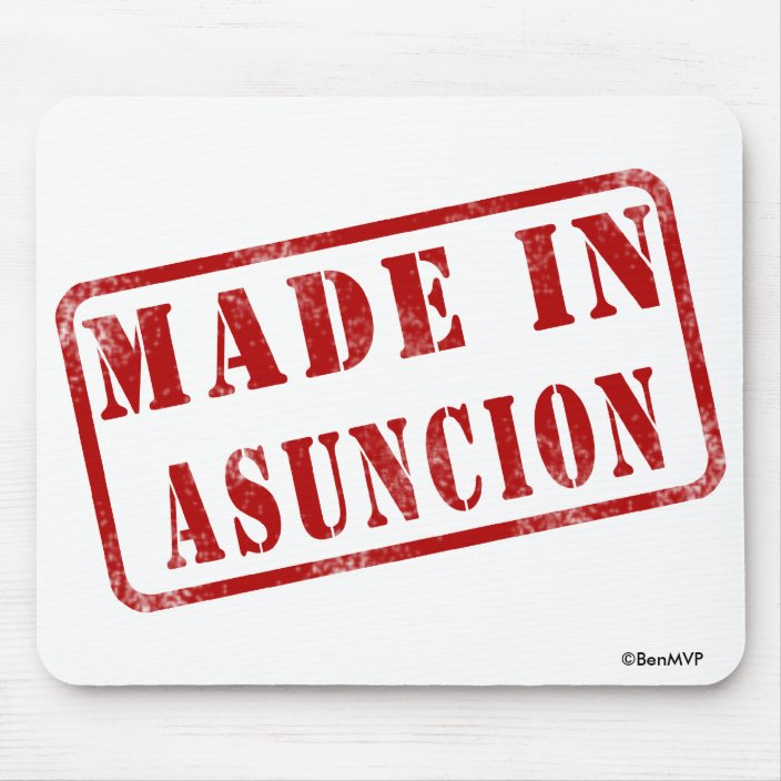 Made in Asuncion Mouse Pad