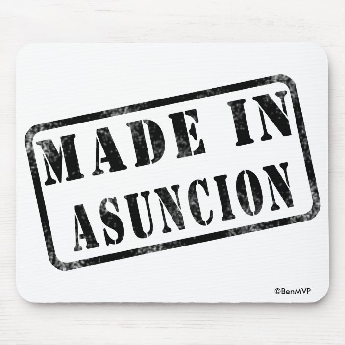 Made in Asuncion Mousepad