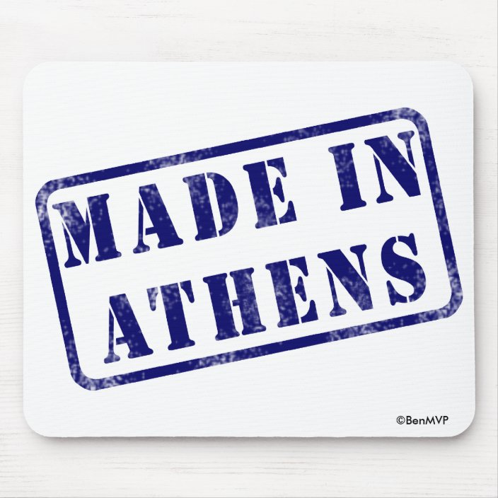 Made in Athens Mouse Pad