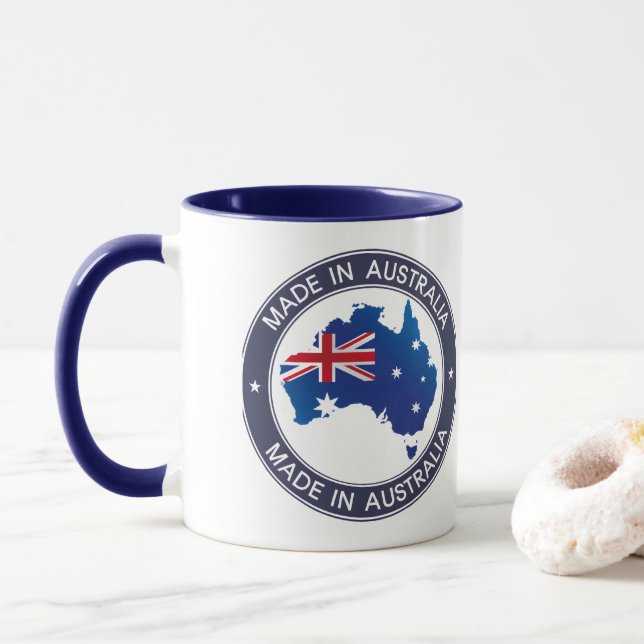 Made in Australia Mug (With Donut)