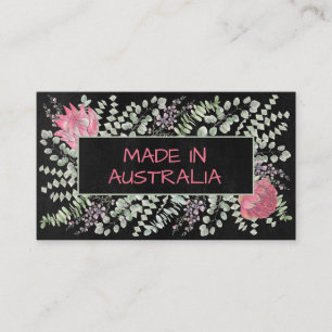 Made In Australia Native Flowers Product Business Card