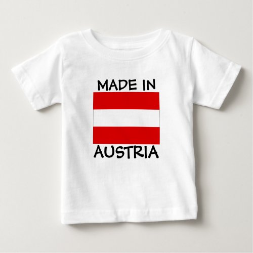 Made in Austria baby shirt