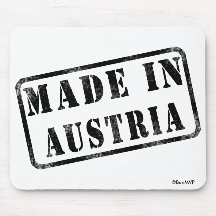 Made in Austria Mousepad